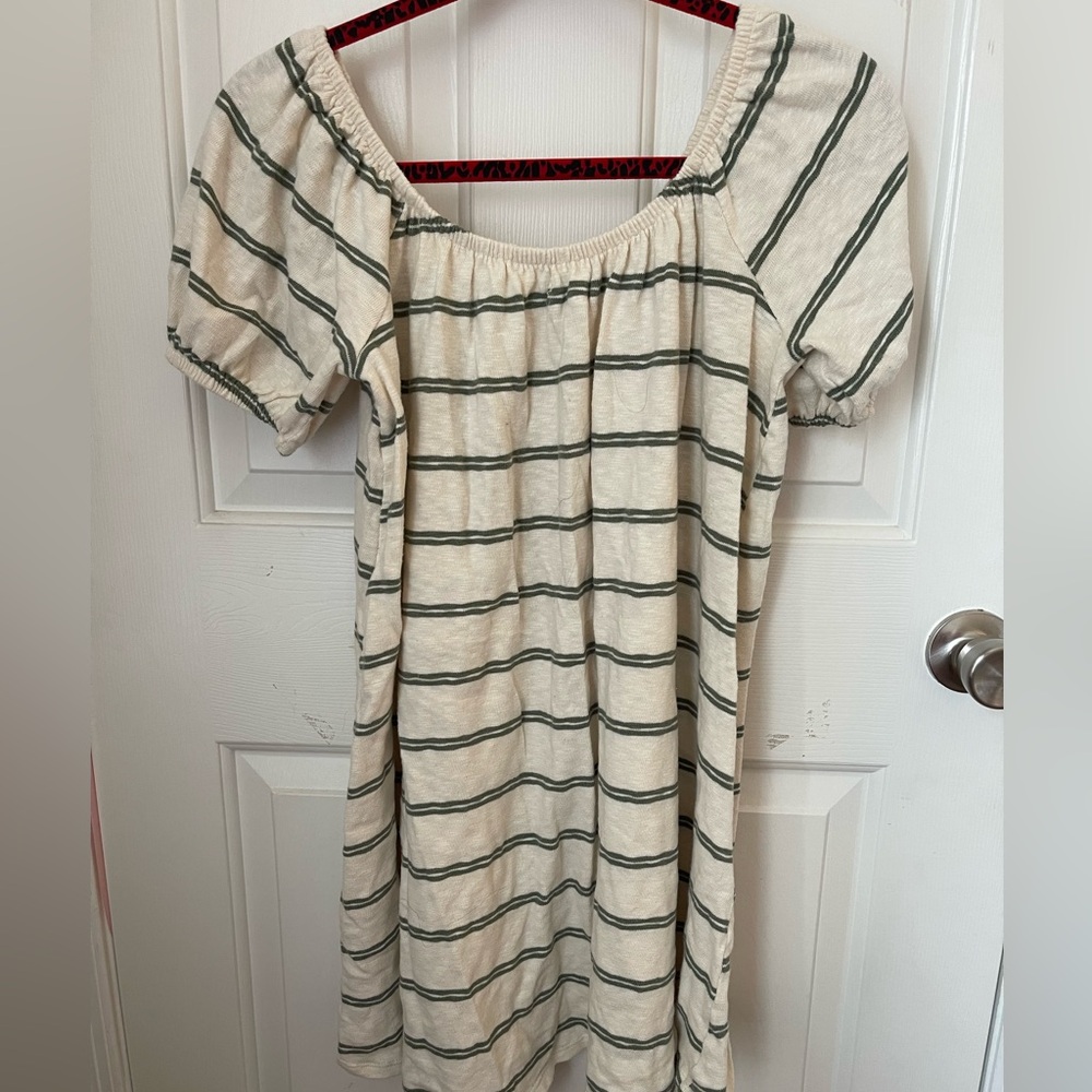 stripped dress